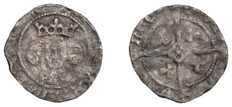 Henry IV (1399-1413), Heavy coinage, Penny, York, early bust, quatrefoil in centre of rev.,...
