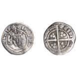 Edward III (1327-1377), Post-Treaty period, Penny, Durham, thin face, reads z fr, 1.14g/3h (...