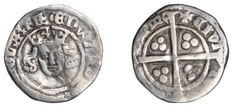 Edward III (1327-1377), Post-Treaty period, Penny, Durham, thin face, reads z fr, 1.14g/3h (...