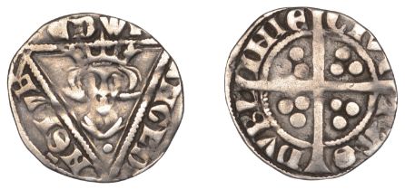 Edward I, Second coinage, Late issues, Penny, class IVa, Dublin, small lettering on obv., 1....