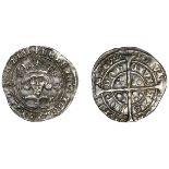 Henry VI (First reign, 1422-1461), Lis-Pellet issue, Groat, London, mm. cross IIIb on obv. o...