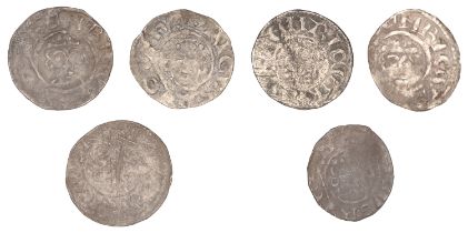 Richard I, Penny, class IVa, York, Everard, everard Â· on Â· cv, 1.35g/2h (SCBI Mass 998, same...