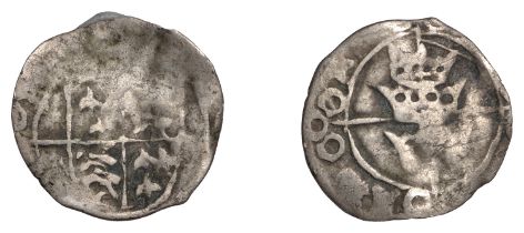 Henry VII, Late Three Crowns coinage (c. 1488-90), Penny, Dublin, shield, annulet terminals,...