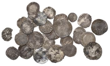 Elizabeth I, assorted silver coins (29) [29]. Varied state Â£100-Â£150