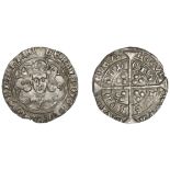 Henry VI (First reign, 1422-1461), Leaf-Pellet issue, Groat, class C, London, mm. cross IIIb...