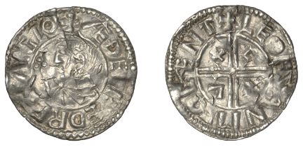 Ã†thelred II (978-1016), Penny, Small CRVX type, Canterbury, Leofstan, leoftan m-o cÃ¦nt, 1.41...