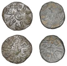 KINGS OF NORTHUMBRIA, Eanred, Phase II, Styca, Monne, monne around ringed pellet, 0.91g/12h...