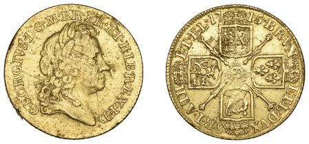 George I (1714-1727), Guinea, 1715, third bust (EGC 504; S 3630). Surfaces scuffed, otherwis...