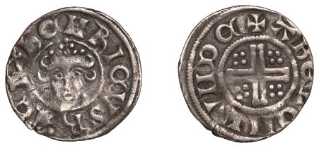 Henry III (1216-1272), Short Cross coinage, Penny, class VIIa1 'Durham type', London, Abel,...