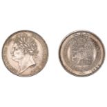 George IV (1820-1830), Sixpence, 1824 (ESC 2425; S 3814). Small scratch on neck, otherwise b...