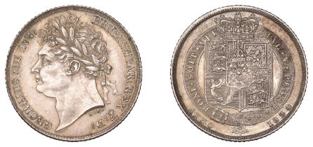 George IV (1820-1830), Sixpence, 1824 (ESC 2425; S 3814). Small scratch on neck, otherwise b...