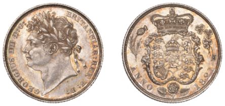 George IV (1820-1830), Shilling, 1821 (ESC 2396; S 3810). Small spot on reverse, otherwise b...