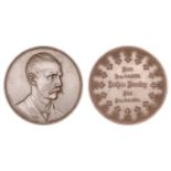 INDIA, Asiatic Society of Bengal, Barclay Medal, 1891, a bronze award by Devigne-Hart, bust...