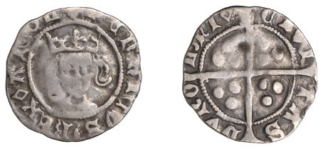 Henry VI (First reign, 1422-1461), Pinecone-Mascle issue, Penny, Durham, pinecone after henr...