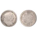 William and Mary (1688-1694), Shilling, 1693, stops after gratia and regina (ESC 868 var.; S...