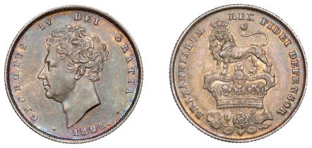 George IV (1820-1830), Shilling, 1826 (ESC 2409; S 3812). Good extremely fine, richly toned,...
