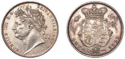 George IV (1820-1830), Halfcrown, 1821 (ESC 2360; S 3807). Extremely fine or better Â£240-Â£...