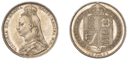 Victoria (1837-1901), Shilling, 1891 (ESC 3145; S 3927). A few light marks and hairlines, ot...