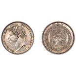 George IV (1820-1830), Sixpence, 1824 (ESC 2425; S 3814). Extremely fine and toned Â£120-Â£150