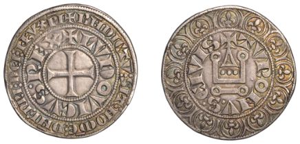 Louis IX (1226-70), Gros tournois, 3.09g/1h (Dup. 190). Good fine or better Â£80-Â£100