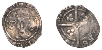 Henry IV (1399-1413), Light coinage, Penny, York, annulet on breast, quatrefoil on rev., 0.8...