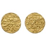 Mamluk, al-Nasir Muhammad (third reign, 709-741h), Dinar, mint off flan, 71xh or 72xh, 5.82g...