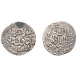 Ilkhanid, Anonymous, Dirham, Yazd, date off flan, 2.83g (Zeno 183617, this coin; Diler 102 [...