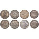 Australia, Victoria, BALLARAT, J.R. Grundy, Pennies (2), 1861 (G 88, 89; A 155, 157); David...