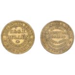 Australia, Victoria, MELBOURNE, F. & G.F. Bullen, brass check, undated, 25mm (G p.214; A â€“)....