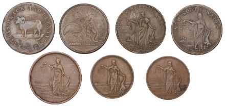 Australia, New South Wales, SYDNEY, Weight & Johnson, Penny and Halfpennies (2), undated (G...