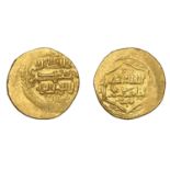 Ilkhanid, Taghay Timur, Dinar, type IB, Baghdad 741h, 5.32g/3h (Diler 741; A L2233; ICV 2164...