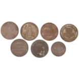 Australia, Victoria, MELBOURNE, Robert Hyde & Co., Penny and Halfpenny, 1857 (G 139, 140; A...