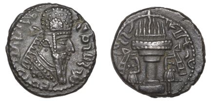 Oriental Greek Coinage, SASANIAN, Ardashir I (224-241), billon Tetradrachm, 13.96g/9h (GÃ¶bl...
