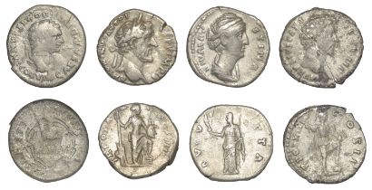 Roman Imperial Coinage, 1. Domitian (as CÃ¦sar under Titus), Denarius, 80-1, laureate head ri...
