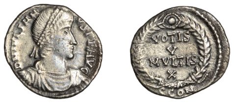 Roman Imperial Coinage, Julian II (360-363), Reduced Siliqua, Arles, second officina, d n iv...