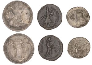 Oriental Greek Coinage, PARTHIA, Vardanes I (c. 38-46 AD), Drachm, Mithradatkart, 3.81g/12h...