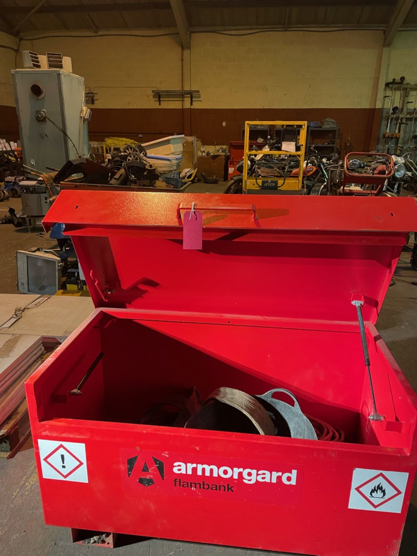 Armogard flambank fuel store. Good condition - Image 2 of 2