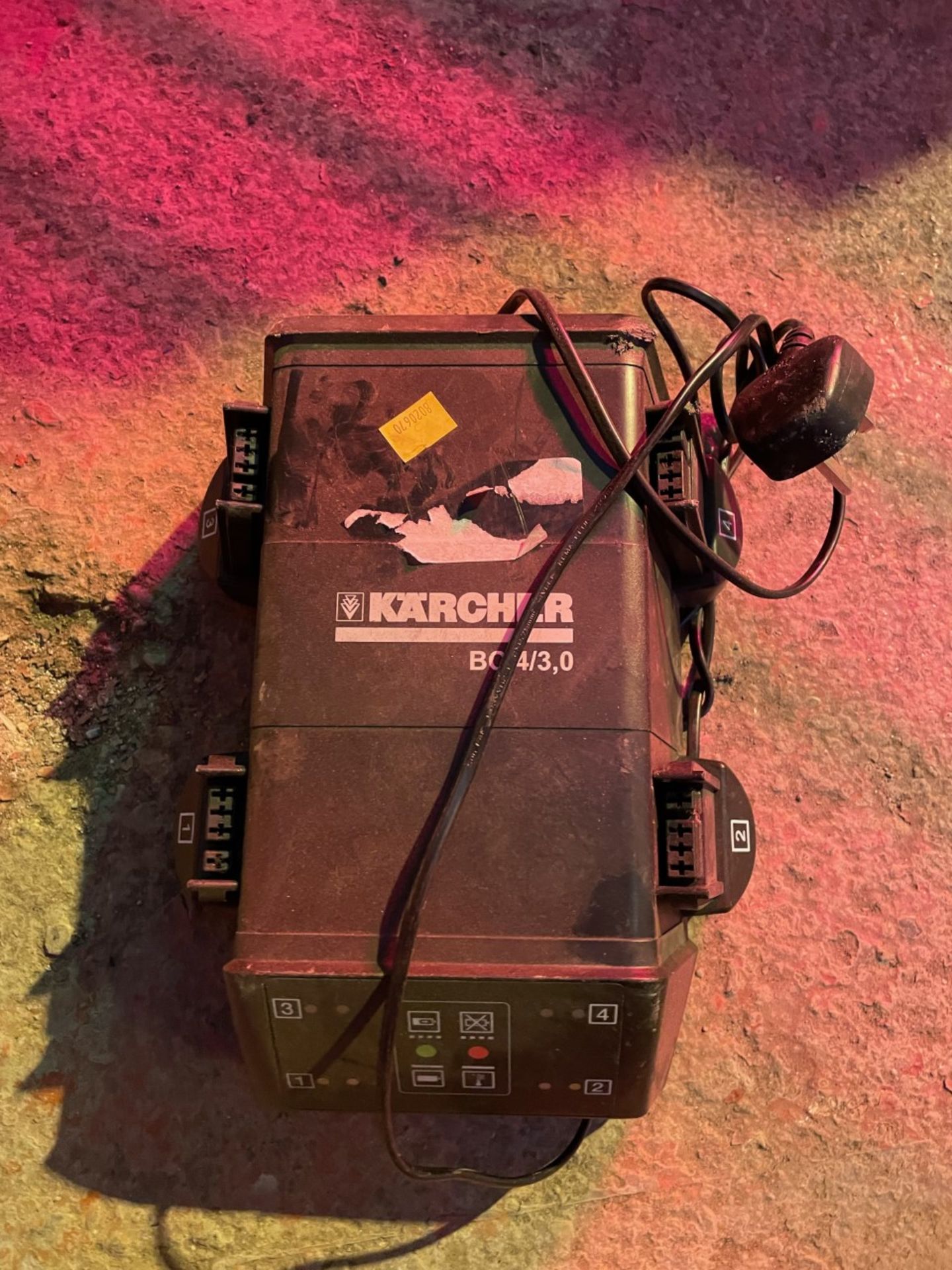 Karcher BC4/3 4 way battery charger