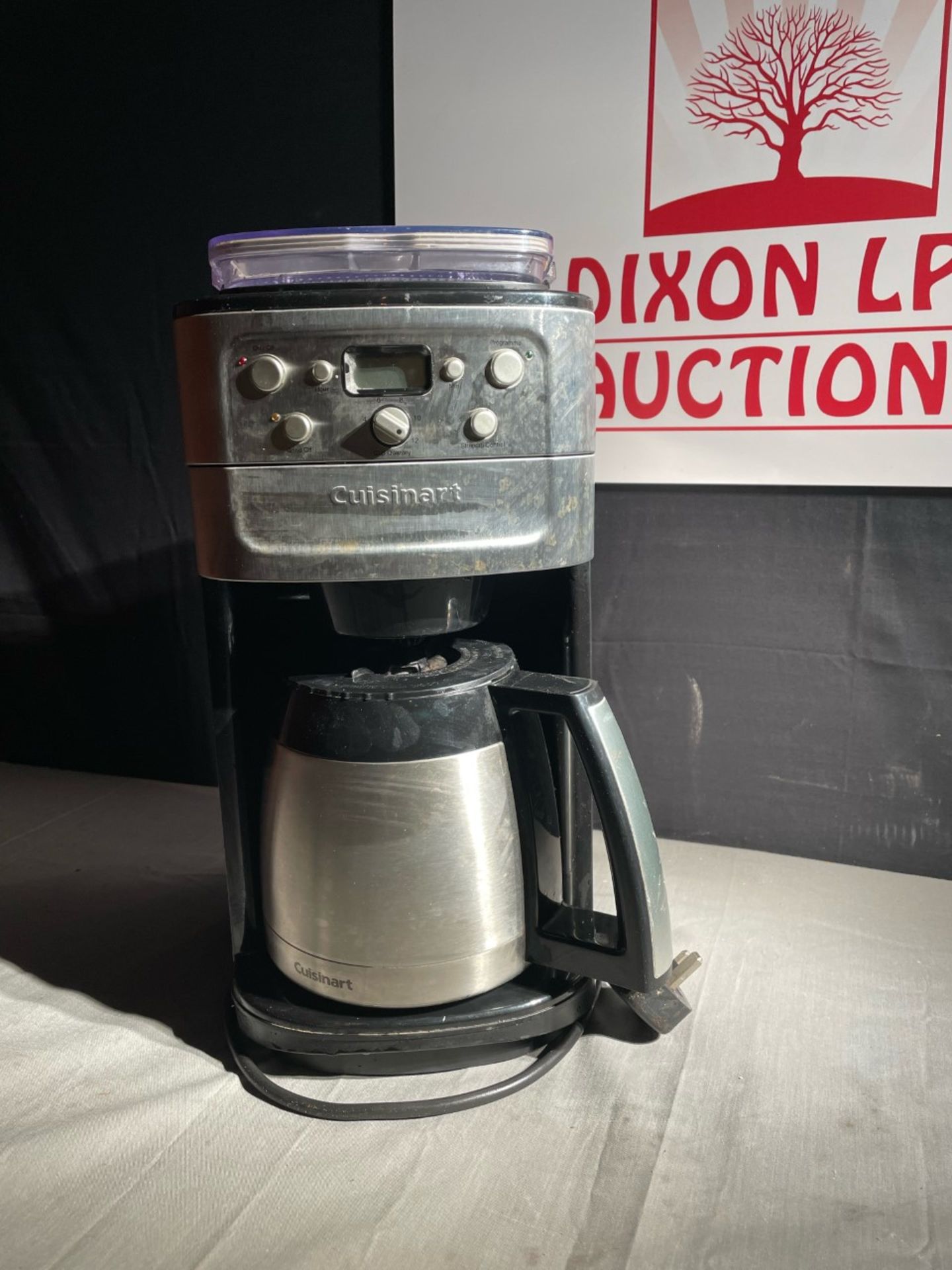 Cuisinart grind and brew bean to cup coffee machine. Used but good condition