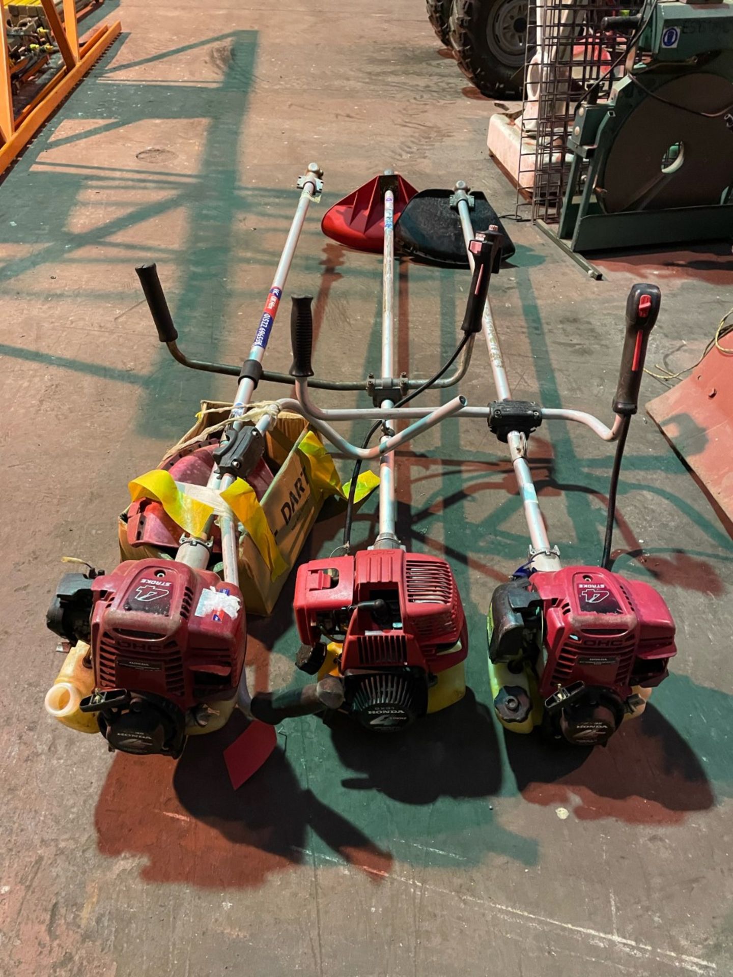 Job lot of 3x Honda 4 stoke strimmers all spares or repairs