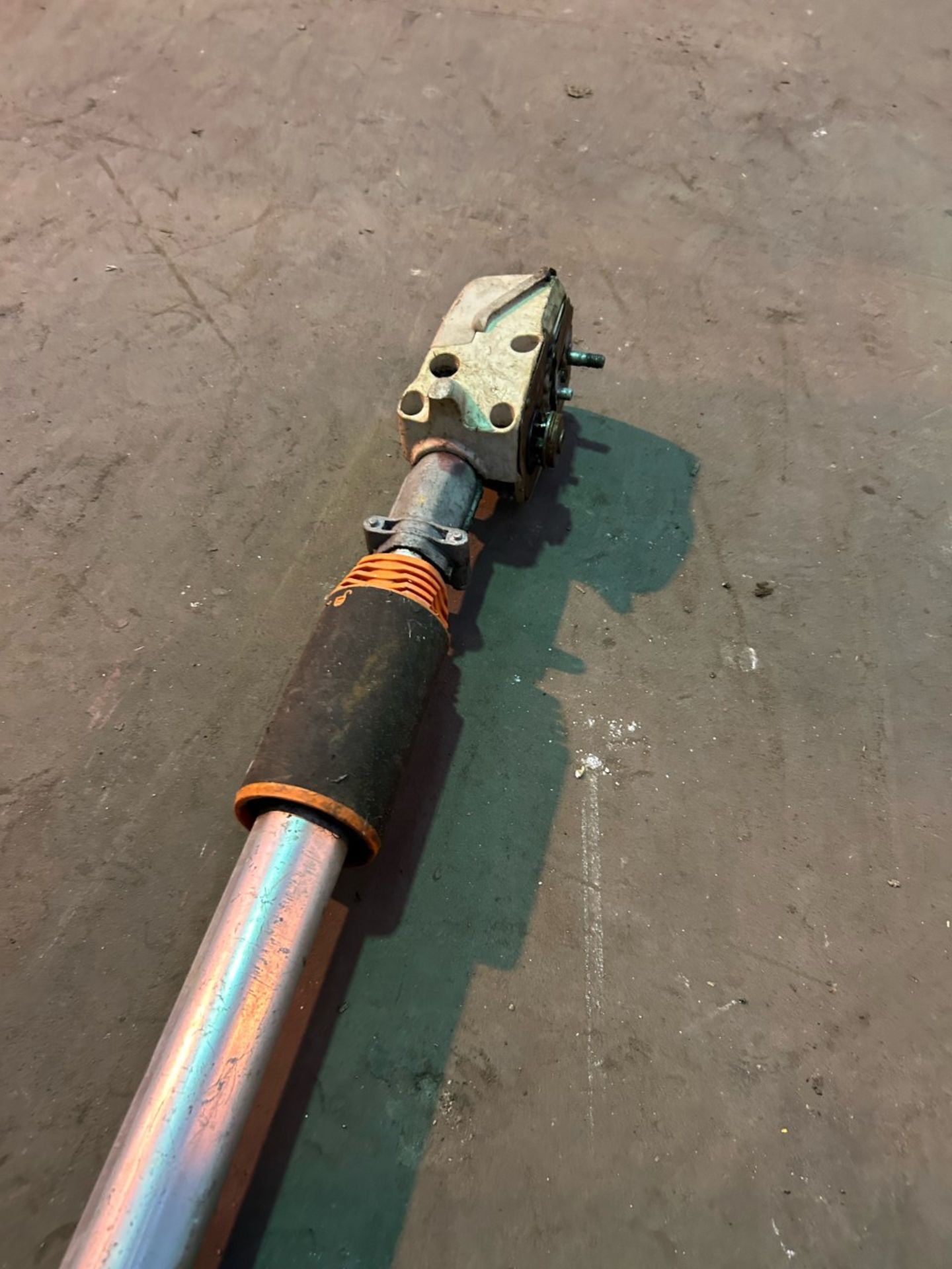 Husqvarna pole saw shaft and gearbox - Image 2 of 2