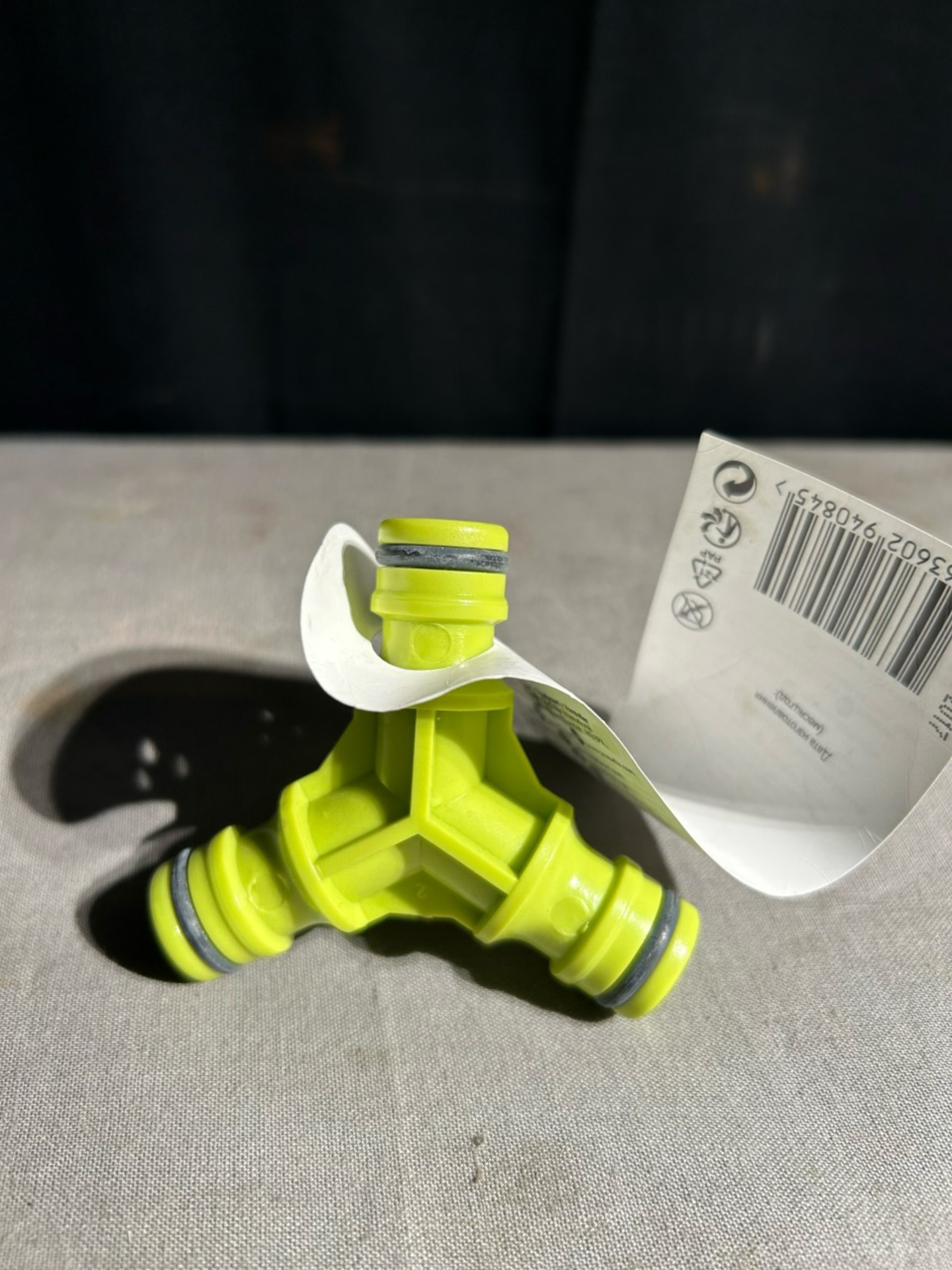 New Verve triple hose pipe connector.