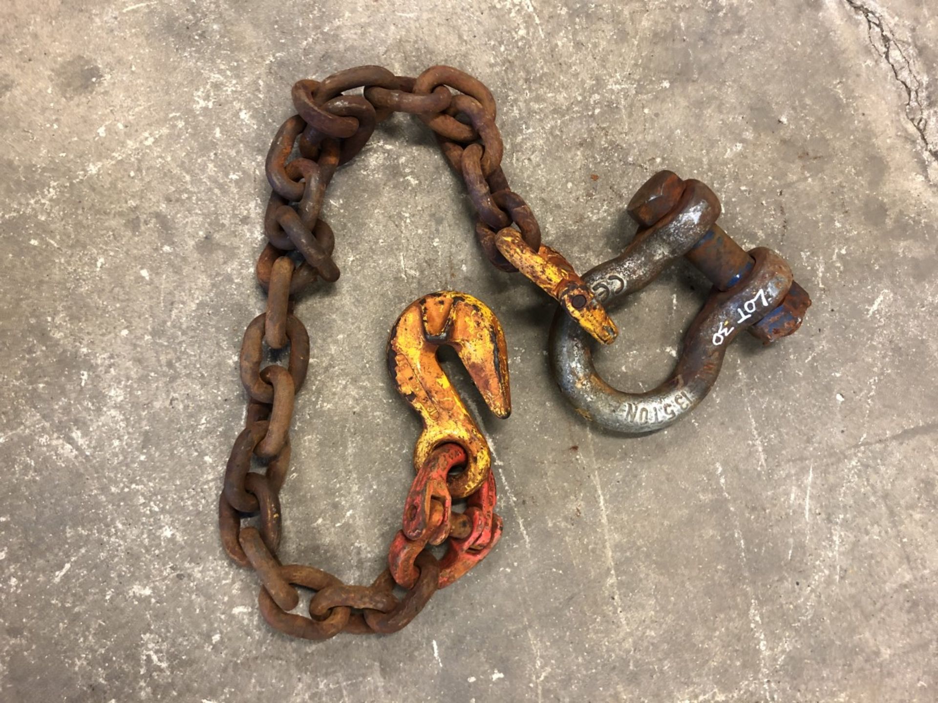 13.5t Shackle & 8t Hook