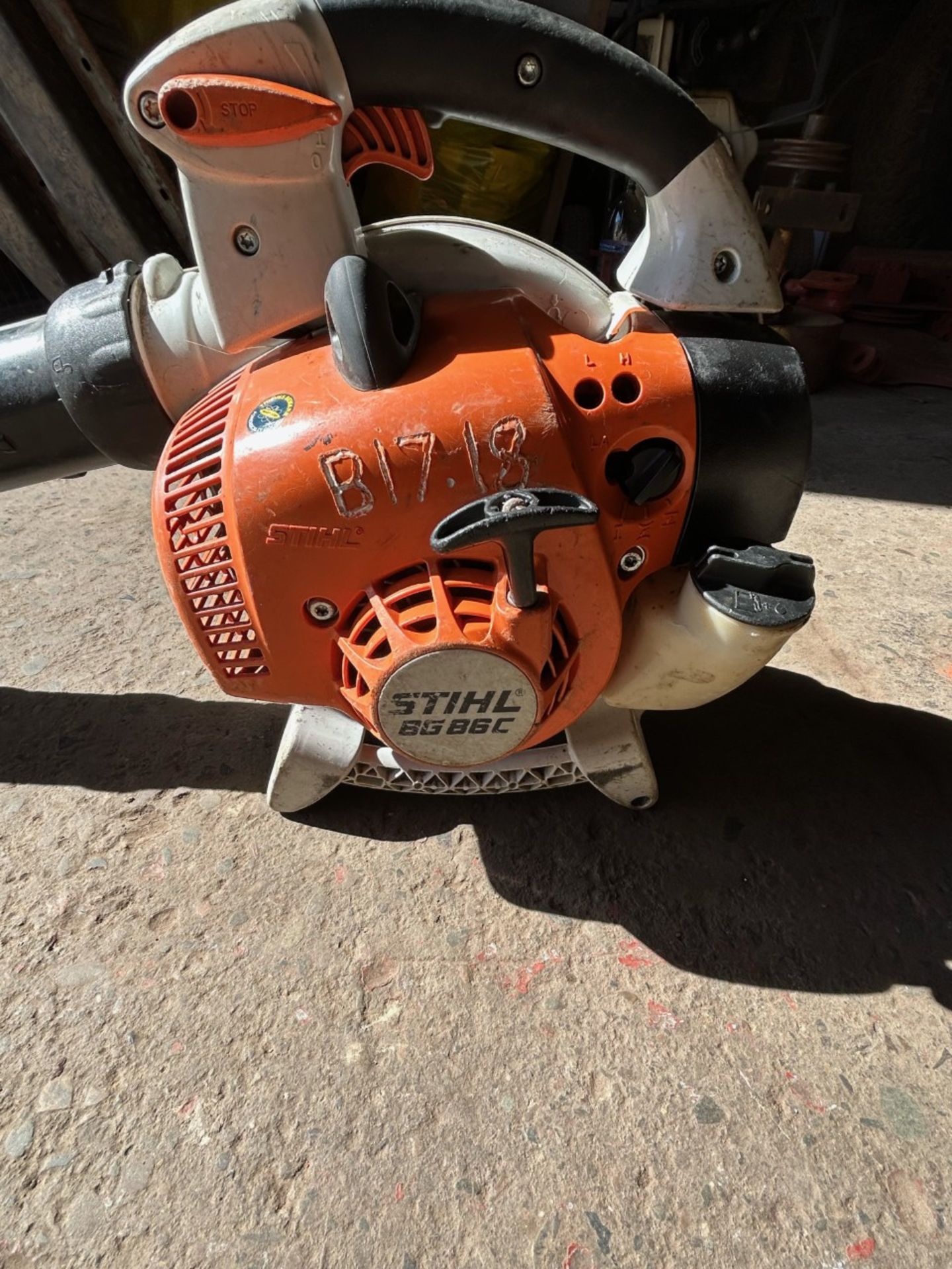 Stihl BG86C blower. Good condition, working order as seen in video - Image 2 of 4