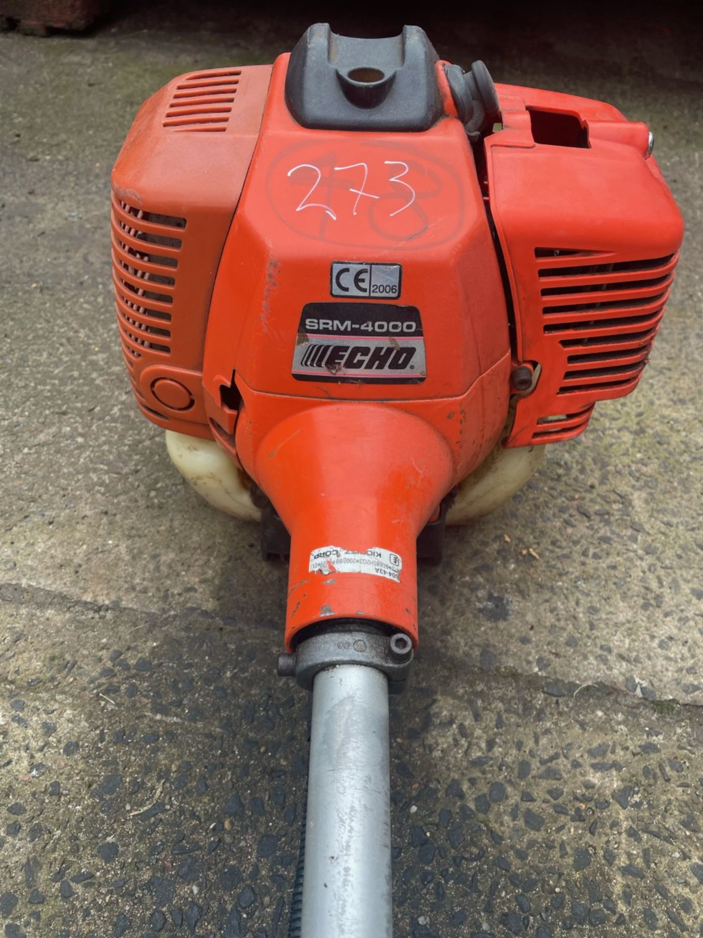 Echo SRM4000 brushcutter strimmer Starts but needs new diaphragm on carburetor