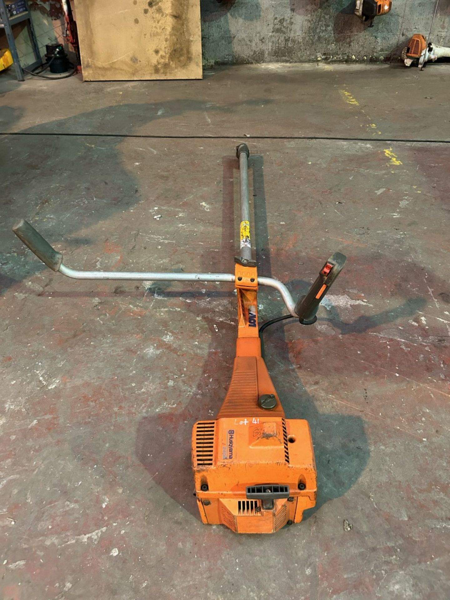 Husqvarna 240R brushcutter strimmer for spares or repairs. Full engine, plastics etc. - Image 2 of 2