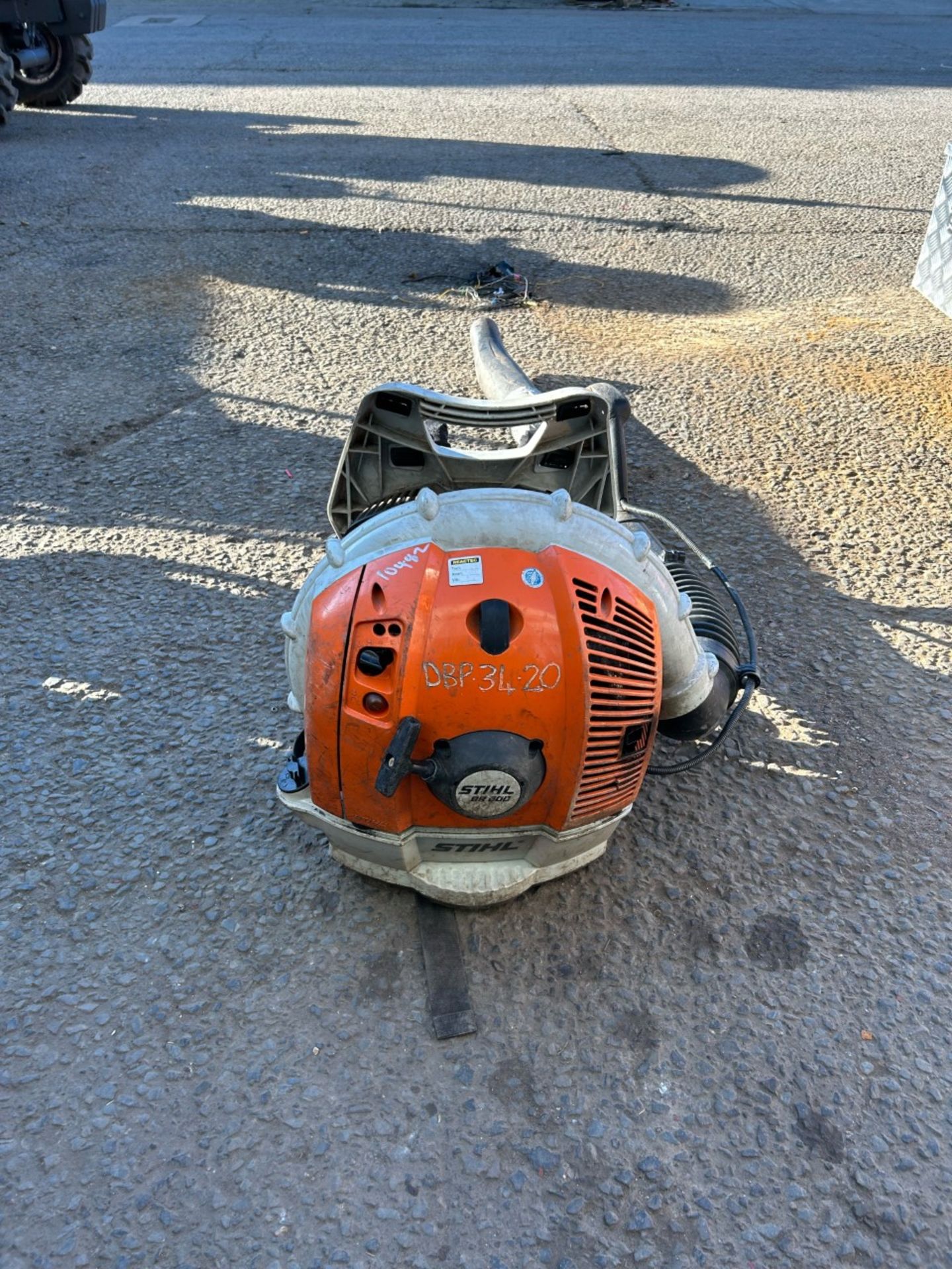 Stihl BR600 backpack blower. 2019 model good condition, full working order as seen in video