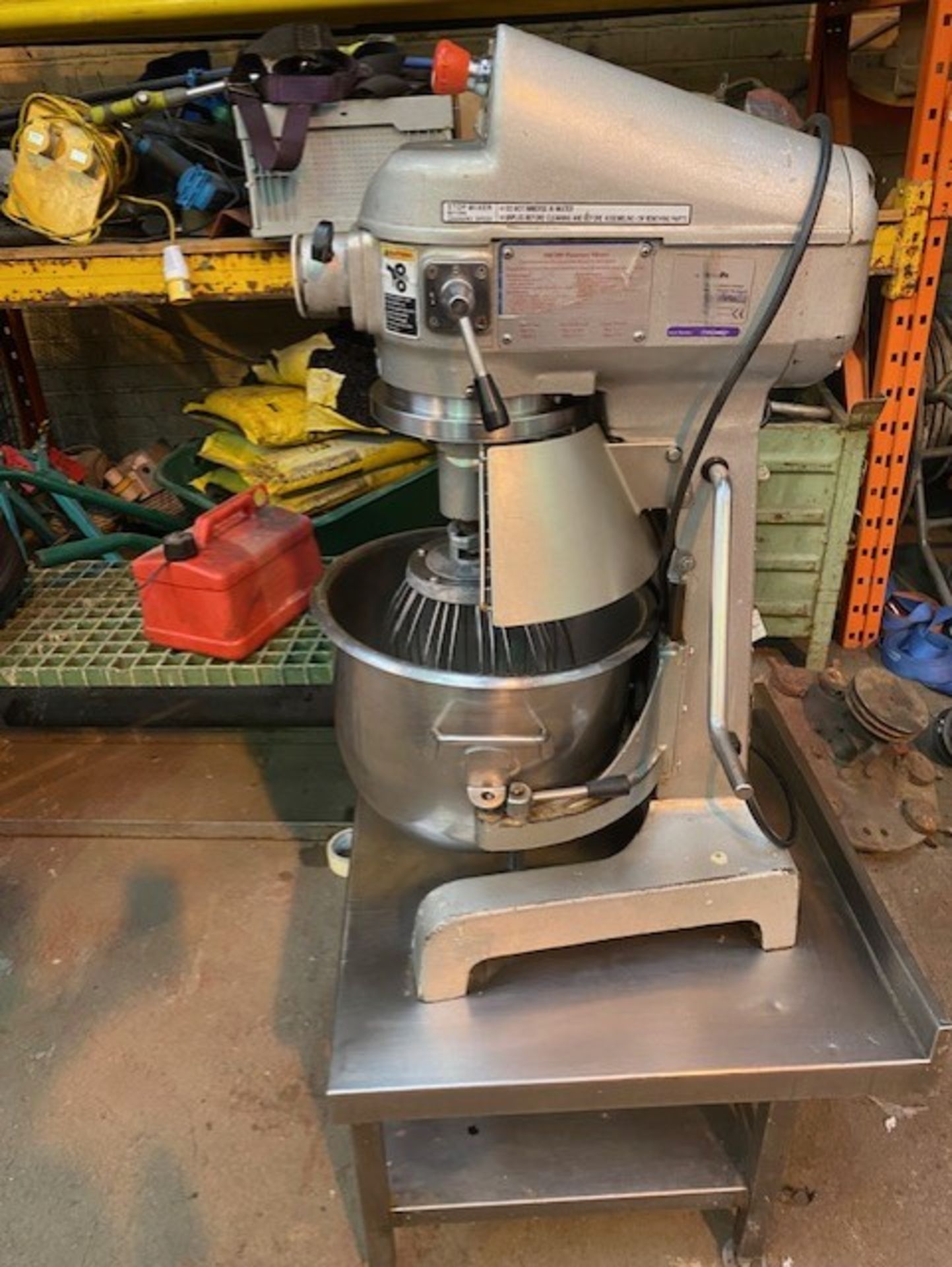 Metcalfe Dough Mixing Machine , as per video