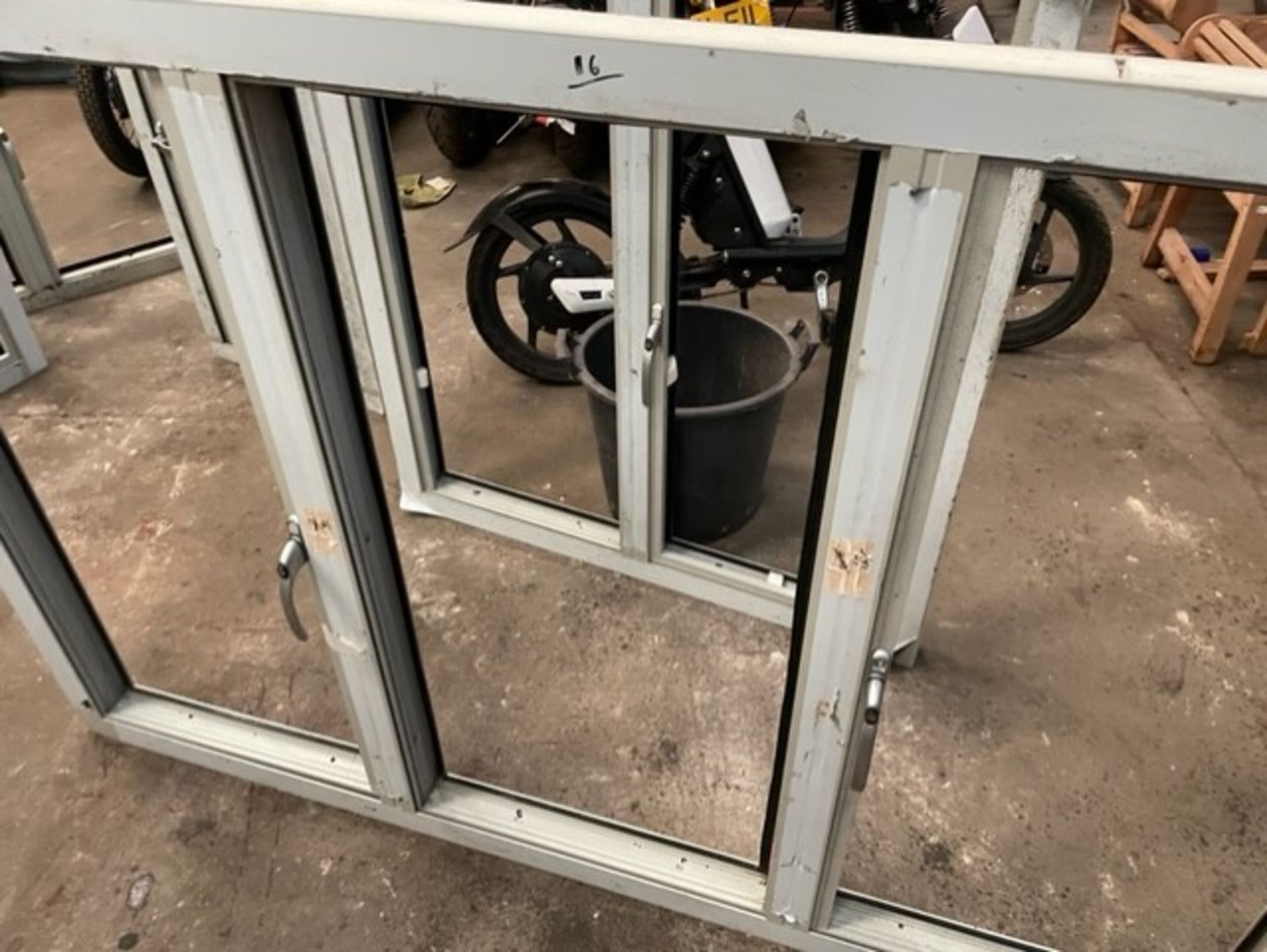 Window frame measuring 34 x 46 inch you are bidding for 1 window alloy frames purpose built strong - Image 5 of 10