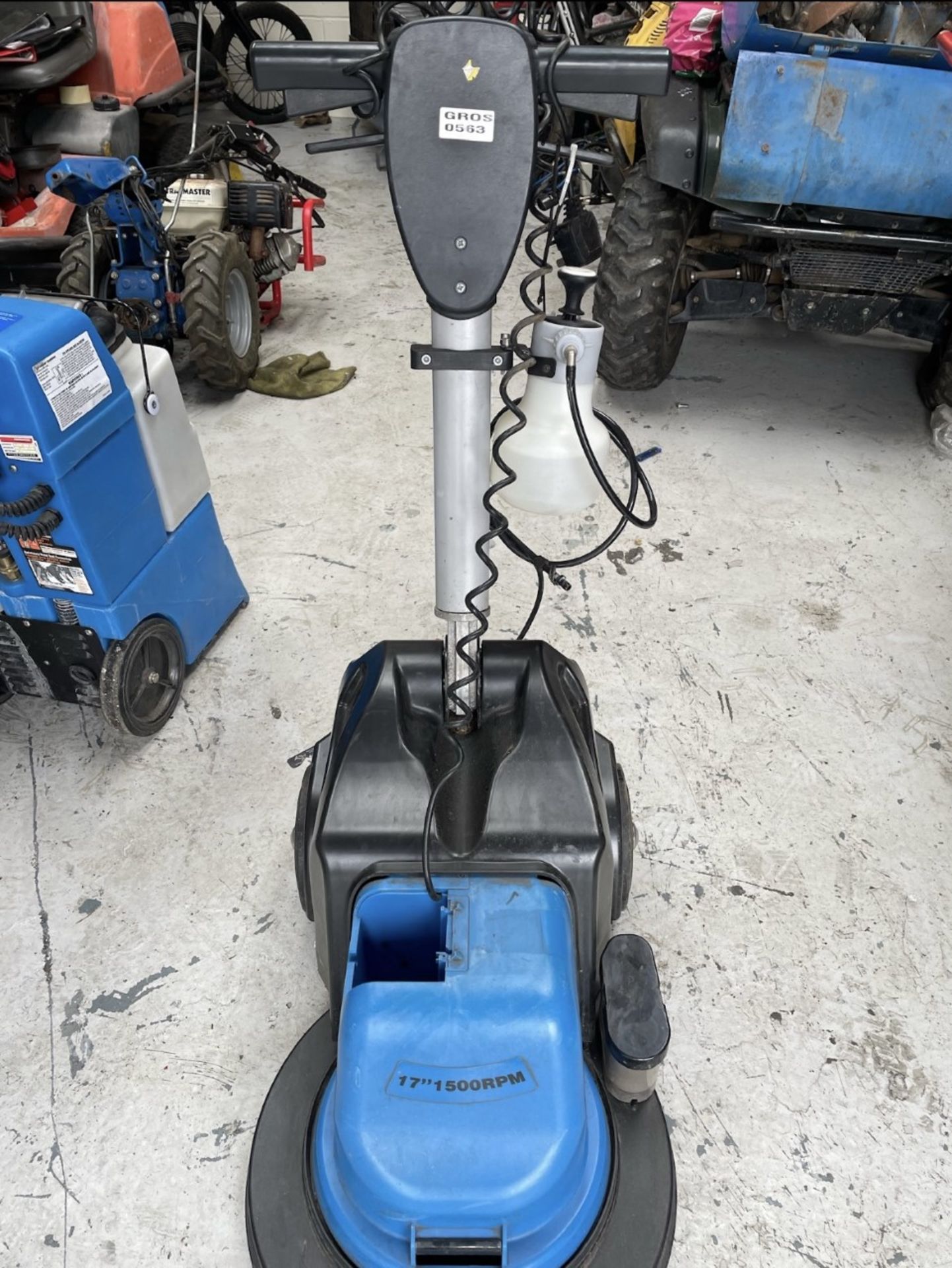 17” truvox high speed floor polisher